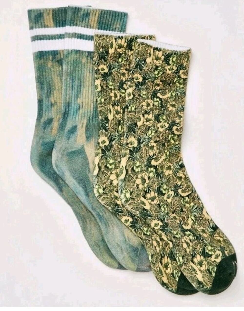 Free People FP Movement After Practice Sock Pack in Camo Combo NWT Socks Set